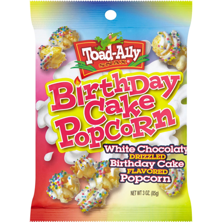 Toad-Ally Birthday Cake Popcorn 85g