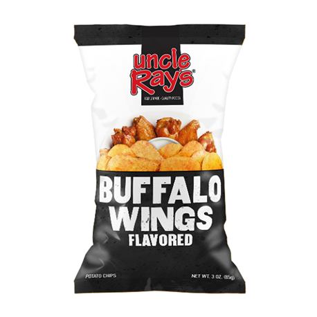 Uncle Buffalo Wing Flavour Potato Chips 127.5g