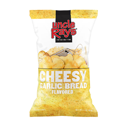 Uncle Rays Cheesy Garlic Bread Flavour Potato Chips 120g