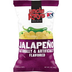 Uncle Rays Jalapeno Flavour Potato Chips 120g