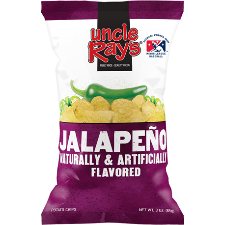 Uncle Rays Jalapeno Flavour Potato Chips 120g