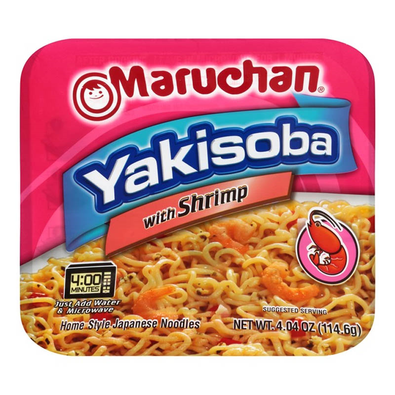 Maruchan Yakisoba Noodles Shrimp (114.6g) | The American Candy Store