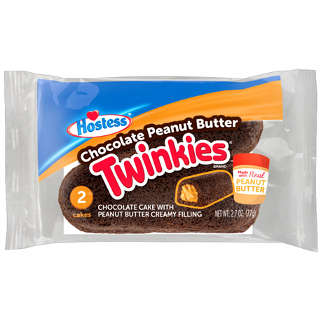 Hostess Peanut Butter Twinkies 2ct 77g