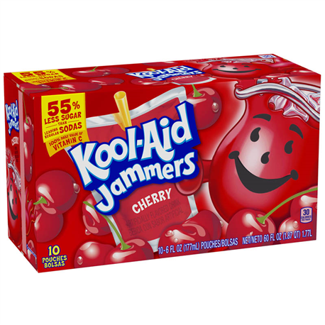 Kool-Aid Jammers Cherry (177ml/10ct)
