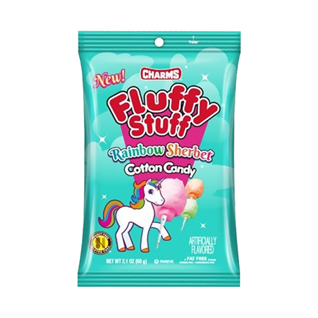  Fluffy Stuff Rainbow Sherbert Cotton Candy (60g)