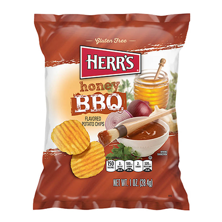Herr's Honey BBQ Chips (28.4g)