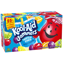 Kool-Aid Jammers Tropical Punch (177ml/10ct)