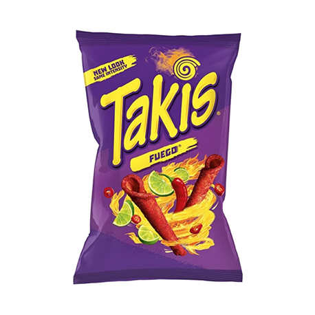 Takis Fuego Hot Chilli & Lime (55g)