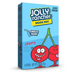 Jolly Rancher Singles To Go Cherry (16g)