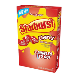Starburst Singles To Go Cherry (16.7g)