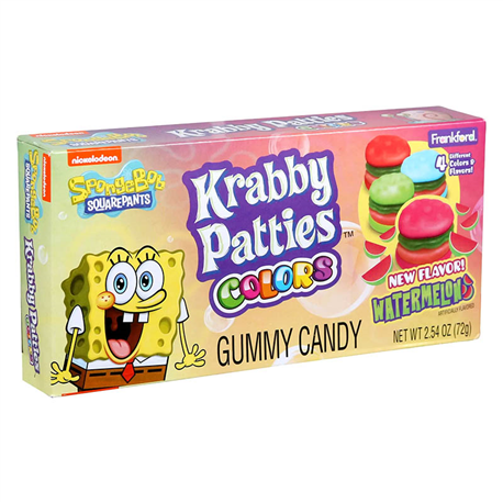 SpongeBob Krabby Patties Colours (72g)