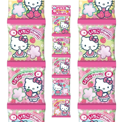 Hello Kitty Strawberry Marshmallows BB:20/08/22 (60g)