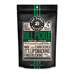 Pop Daddy Pretzel Sticks Dill Pickle (212g)