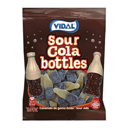 Vidal Sour Cola Bottles (100g)
