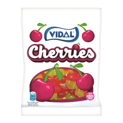 Vidal Gummy Cherries (100g)