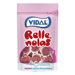 Vidal Relle Nolas Strawberries With Cream (180g)