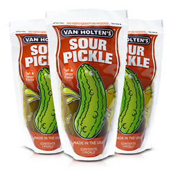 Van Holtens Sour Pickle-in-a-Pouch Large