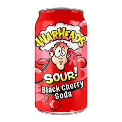 WarHeads Sour Black Cherry Soda (355ml)