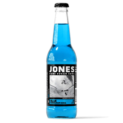 Jones Blue Bubblegum Soda (355ml)
