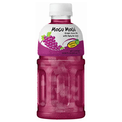 Mogu Mogu Grape Drink With Nata De Coco (320ml)