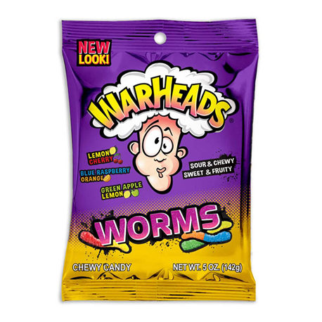 WarHeads Sour Worms (142g)