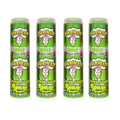 WarHeads Super Sour Spray Candy Green Apple