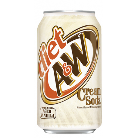 A&W Diet Cream Soda 355ml