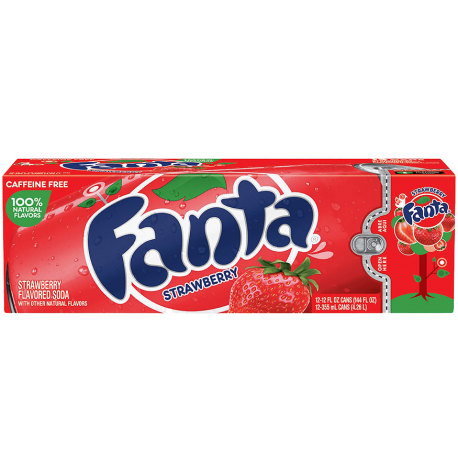 Fanta Strawberry (Case of 12)