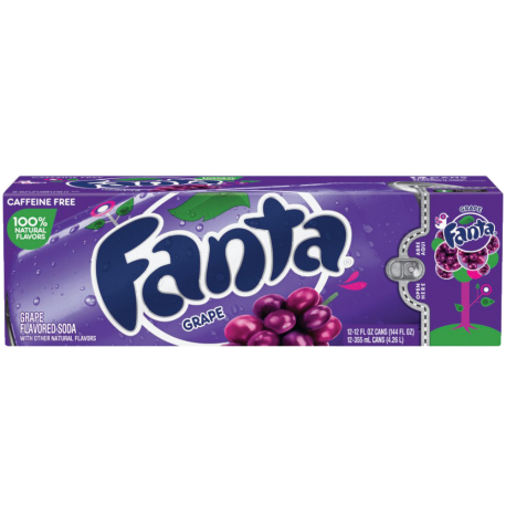 Fanta Grape (Case of 12)
